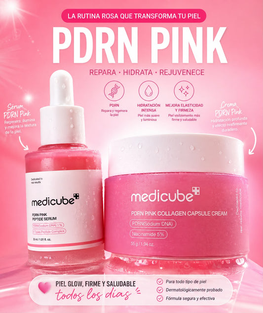 KIT. Medicube PDRN Sérum + crema para una piel mas hidratada y sin manchas